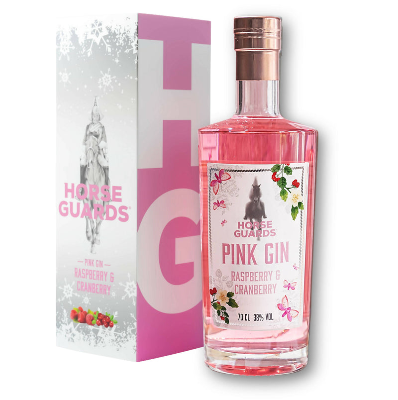 Horse Guards Raspberry & Cranberry Pink Gin 70cl