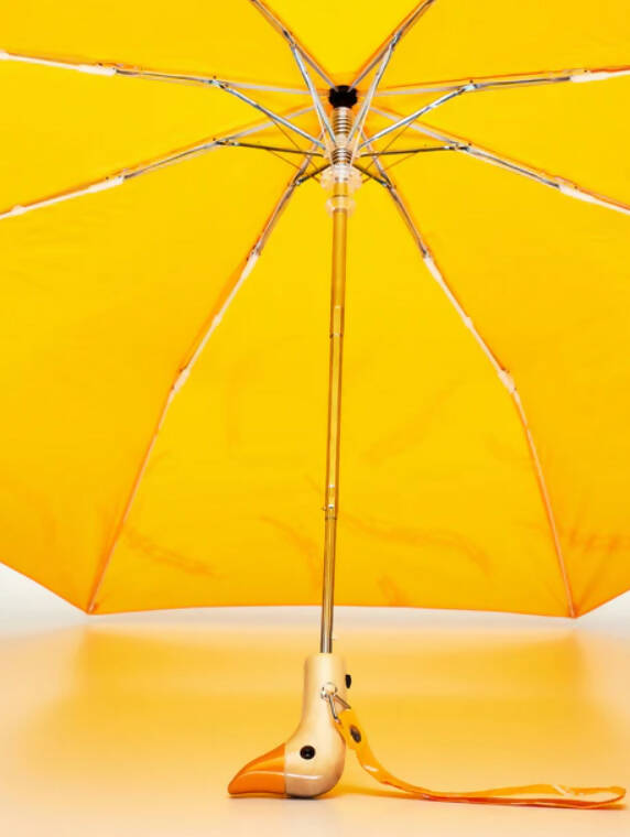 Saffron Brush Eco-Friendly Umbrella