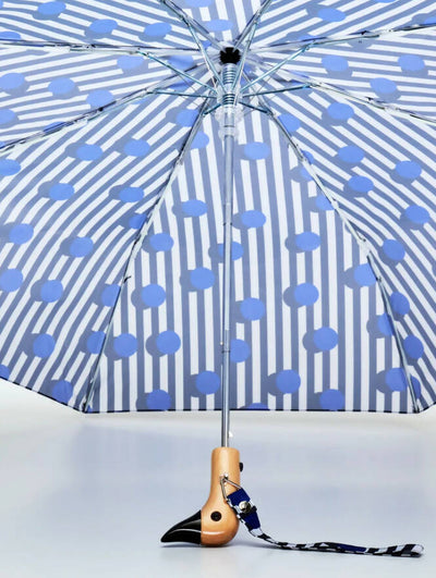 Polkastripe Eco-Friendly Umbrella