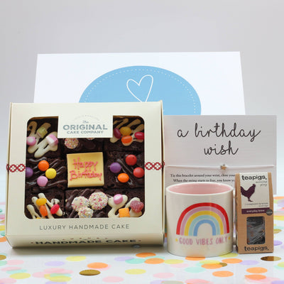 A Happy Birthday Cake Hug In A Box - Gift Box