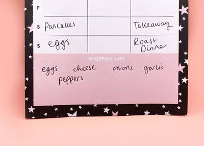 Magnetic A5 Weekly Meal Planner Pad