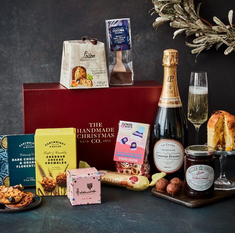 Champagne & Panettone Christmas Gift Box