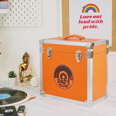 Personalised Vinyl Record Storage Case