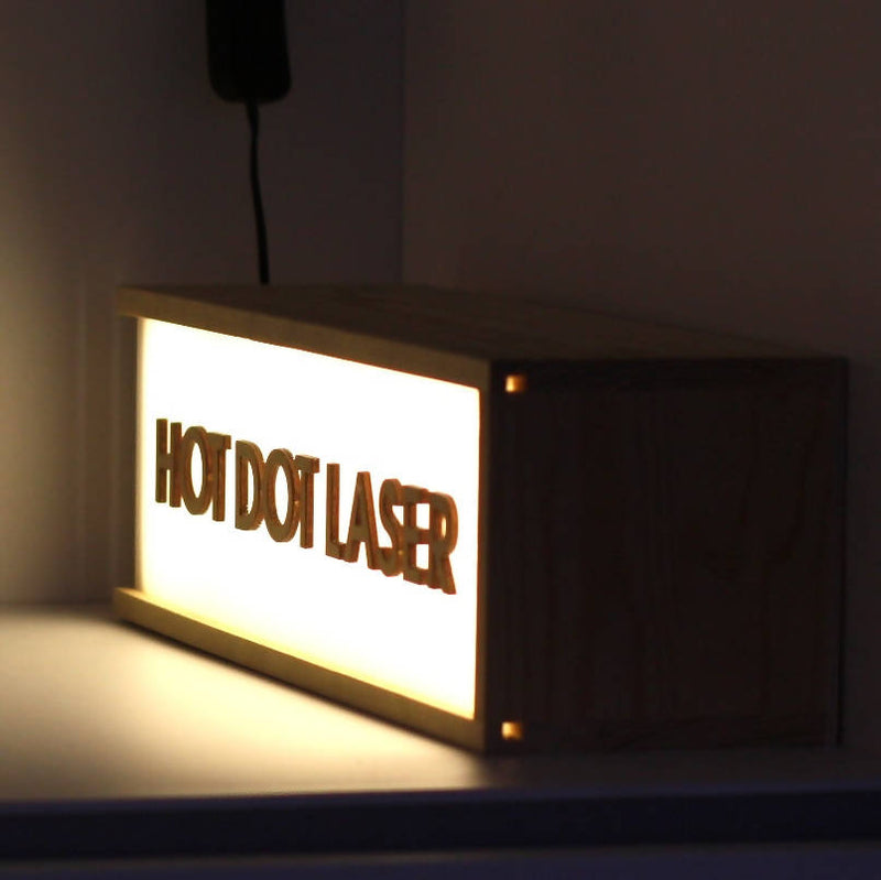 Personalised LED Lightbox