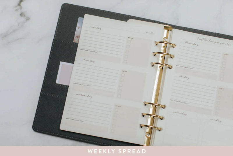 Ring Binder - Undated Lifestyle Planner