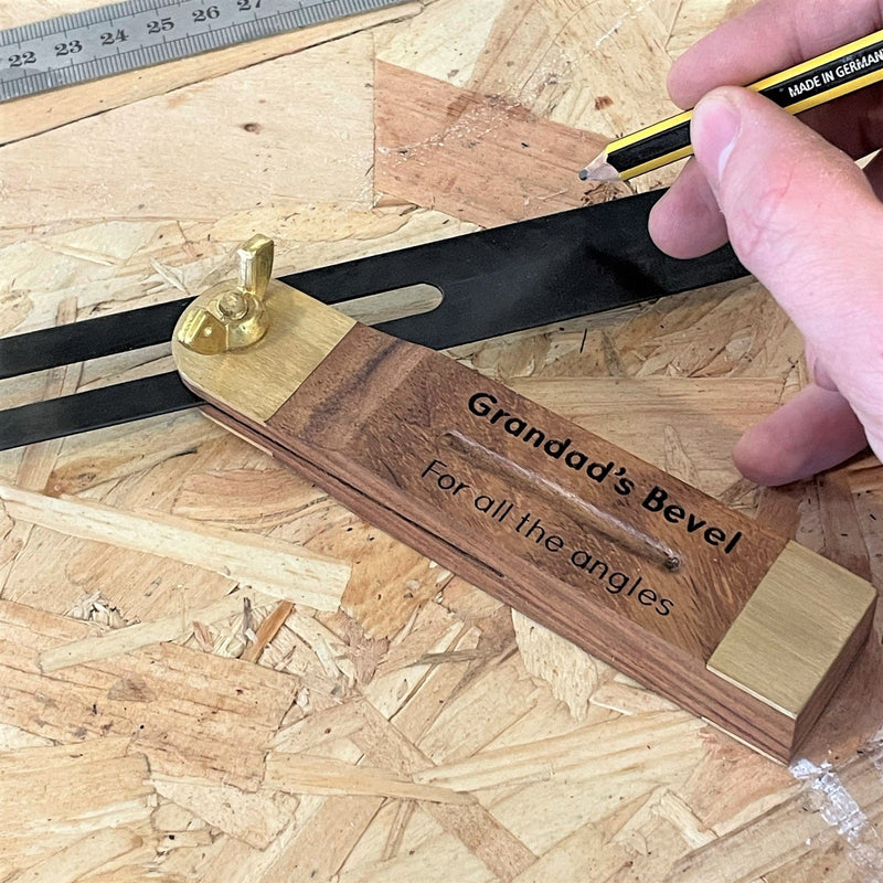 Personalised Wooden Bevel