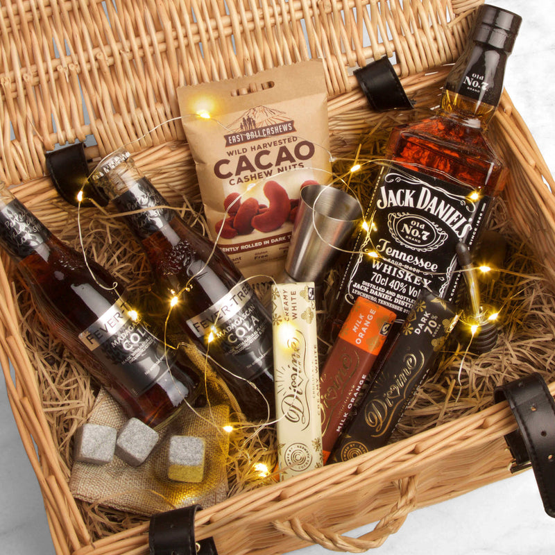 Personalised Jack Daniels Old No. 7 Whiskey Premium Gift Hamper