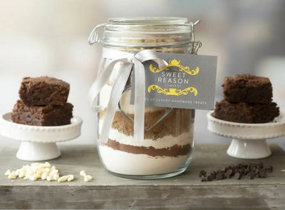 Vegan & Gluten Free Brownie Mix Jar