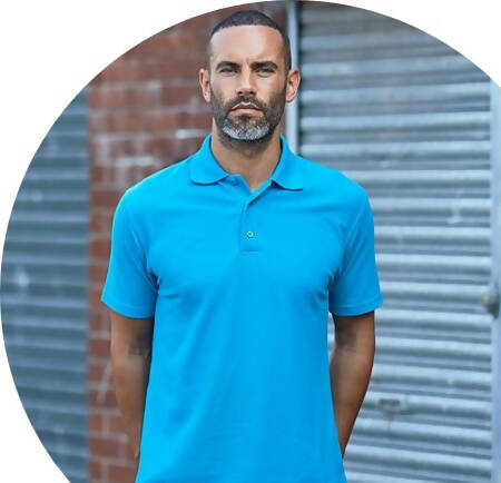 Branded Short Sleeve Polo Shirt