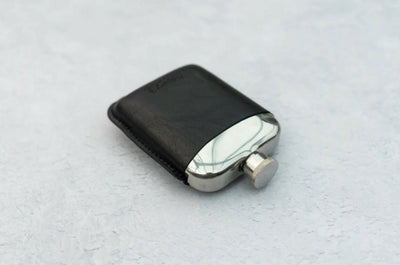 Leather Cased Hip Flask