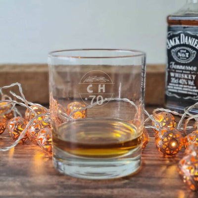 Personalised Birthday Whisky Glass