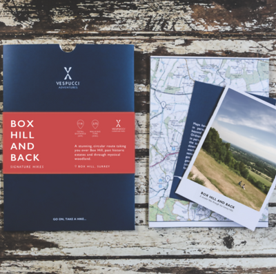 Vespucci's Self guided Hiking Maps - Close to the Capital Collection