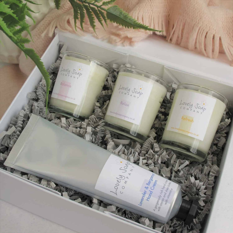 Cosy Night In Candles & Hand Cream Gift Set