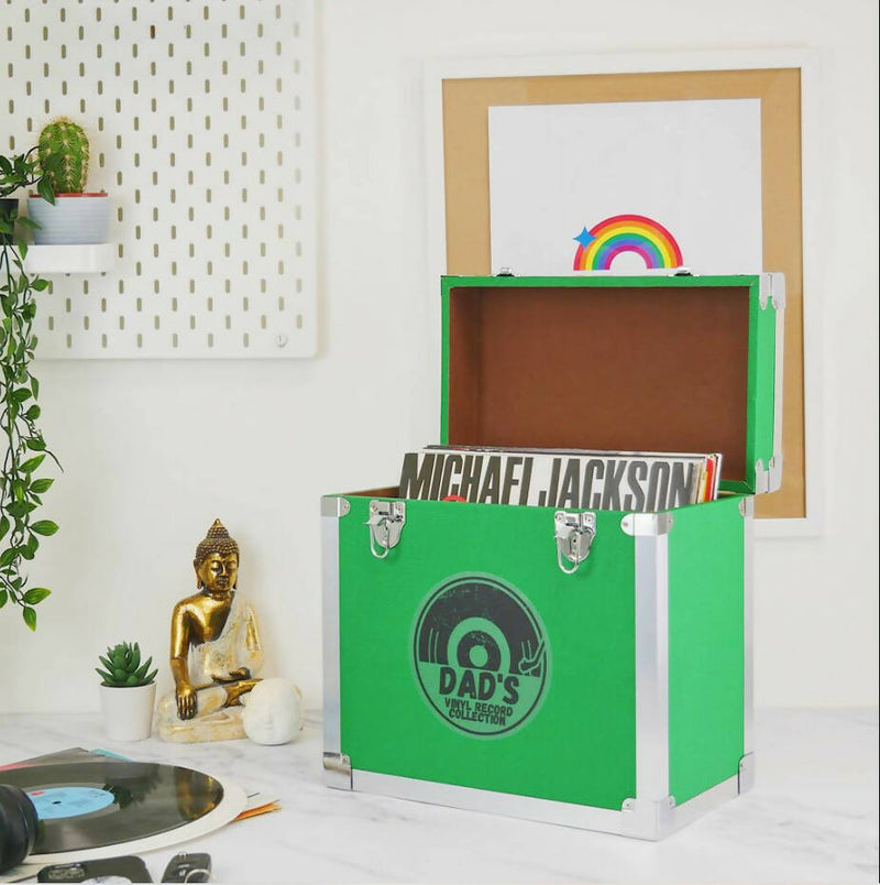 Personalised Vinyl Record Storage Case