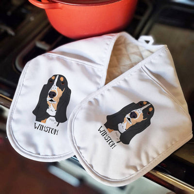Personalised Pair Of Pet Oven Gloves