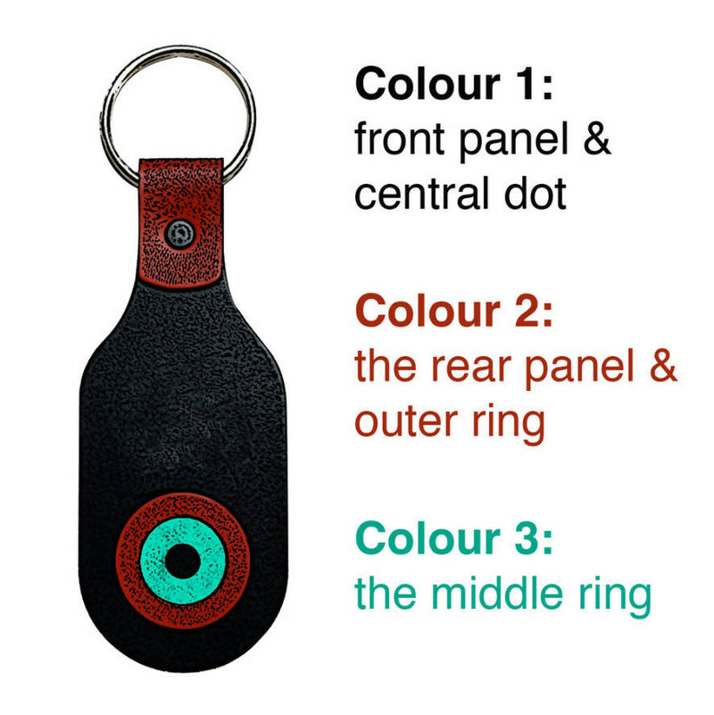 Target Leather Key Fob