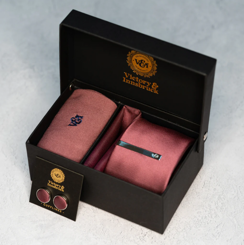 Textured Tie and Sock Gift Sets (Available in multiple colours)