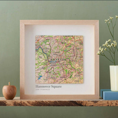 Personalised Retirement Location Print