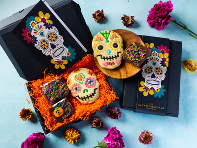 Day Of The Dead' Luxury Biscuit & Brownies