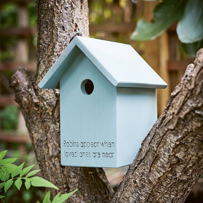 Bird Box. Can be personalised.