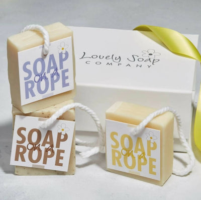 Personalised Soap On A Rope Gift