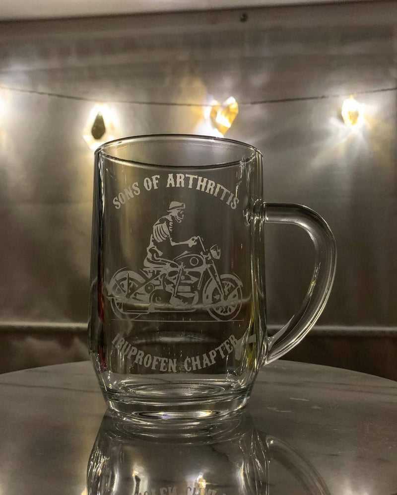 Bespoke Etched Beer Glass/Tankard