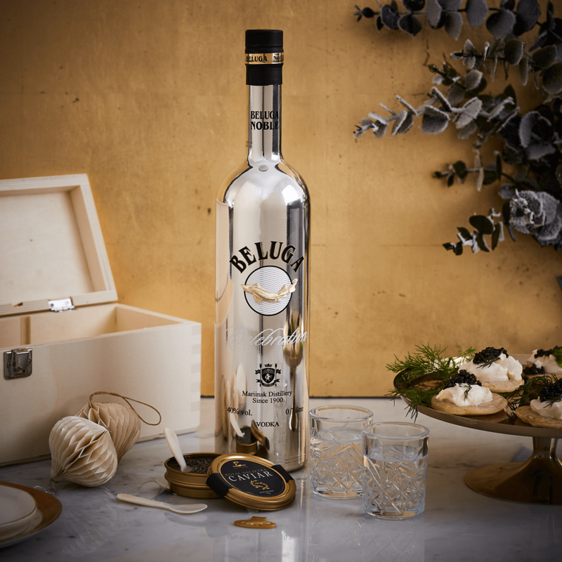 The Vodka & Caviar Experience (in wooden presentation box)