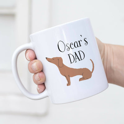 Personalised Dachshund Mum / Dad Mug