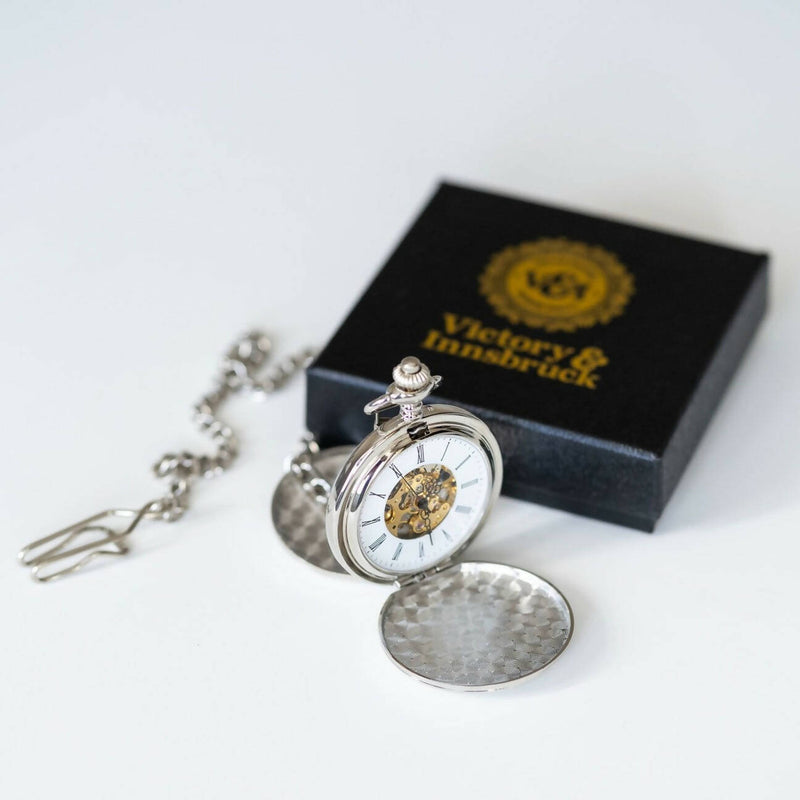 Steampunk / Skeleton / Double Hunter Pocket Watches (Available in multiple styles/colours)