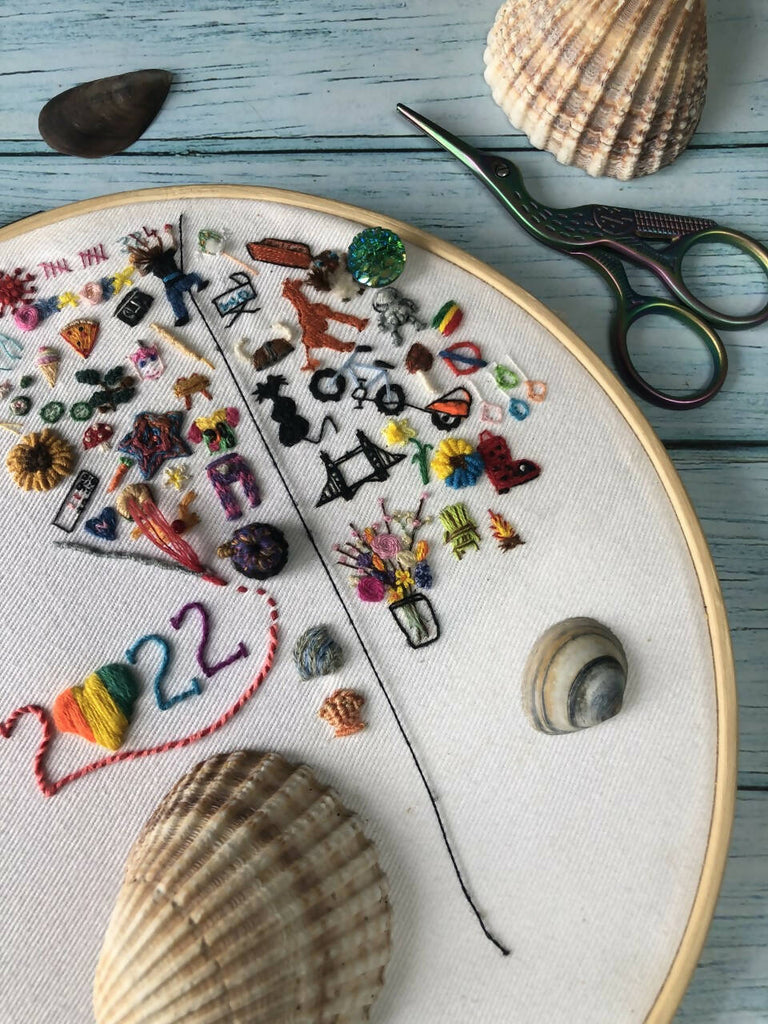 Thread Journal Starter Embroidery Kit – needi
