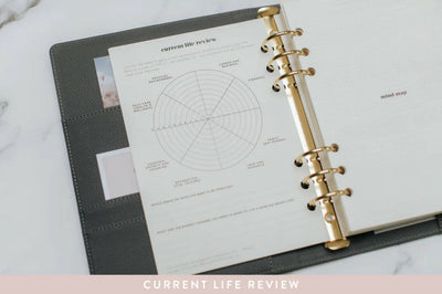 Ring Binder - Undated Lifestyle Planner