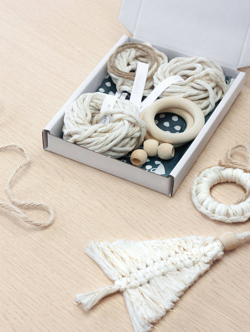 Festive Macrame Decoration Kit