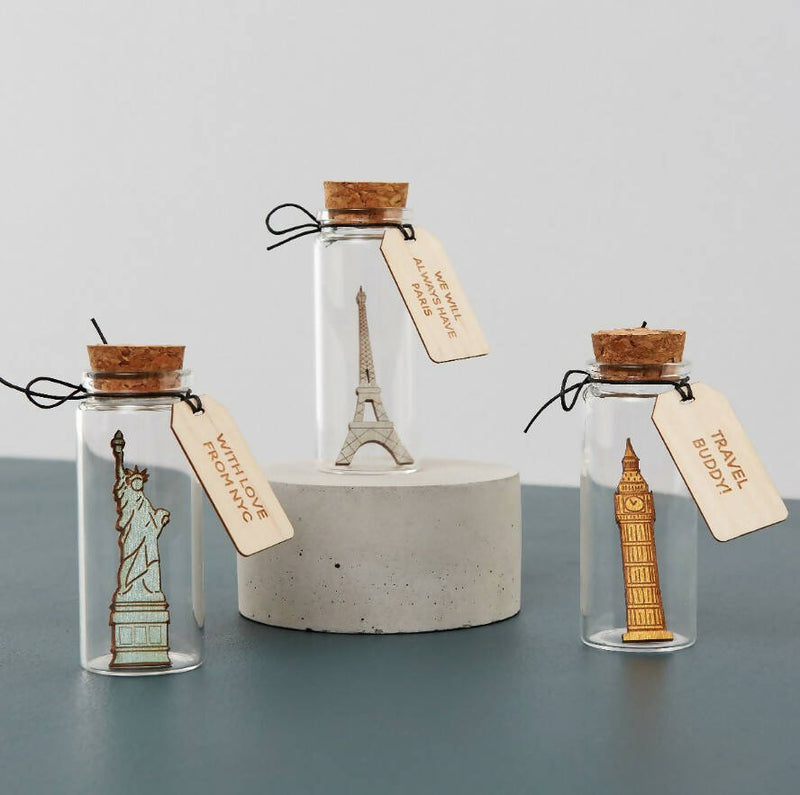 Miniature Message Bottle Keepsake