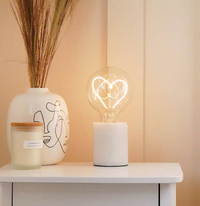 LED Neon Bulb With Table Lamp Bright Ideas Collection