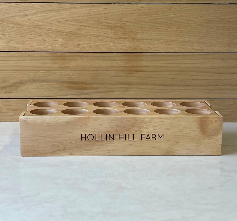 Personalised Wooden Egg Holder