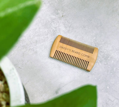 Personalised Wooden Beard Comb