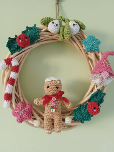 Handmade Sweet Treat Gingerbread Wreath