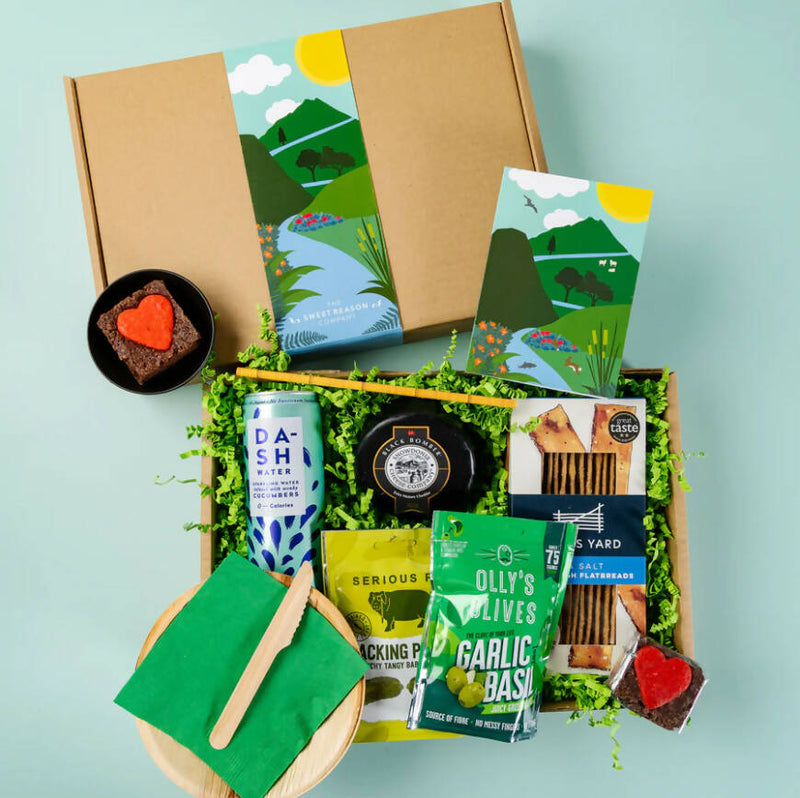 Nature Savoury Treats & Sparkling Water