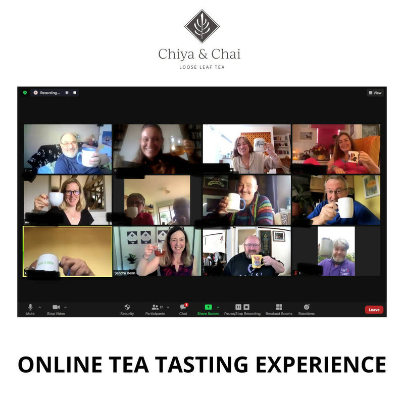 Private Online Tea Tasting experience