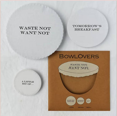 Set of 3 Cotton Covers for Bowls in 3 Useful Sizes