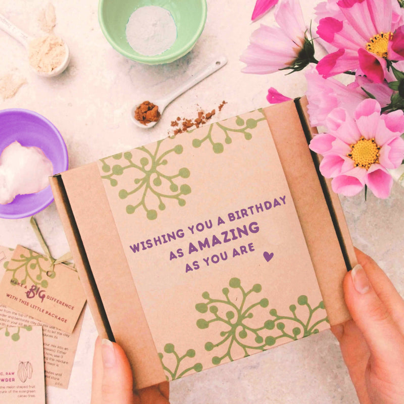 Happy Birthday All Natural Face Mask Gift