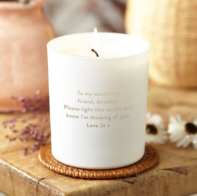 Any Map Personalised Candle Gift