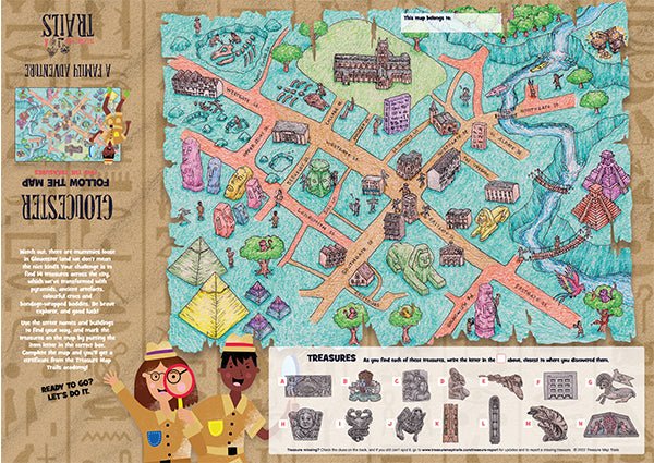 Treasure Map Trail - UK Locations Available