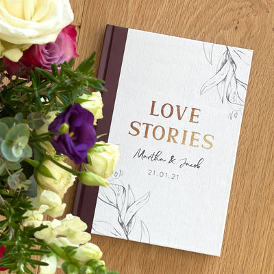 Personalised Love Stories, Anniversary Journal