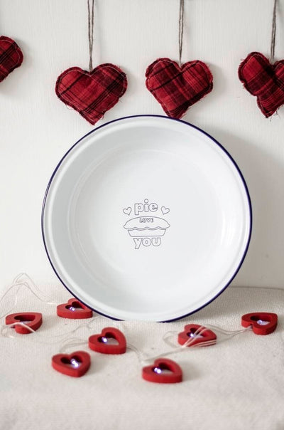 Personalised Pie Love You Dish