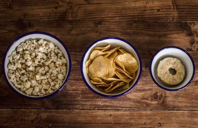 Personalised Reading Snacks Bowl - Engraved Enamel