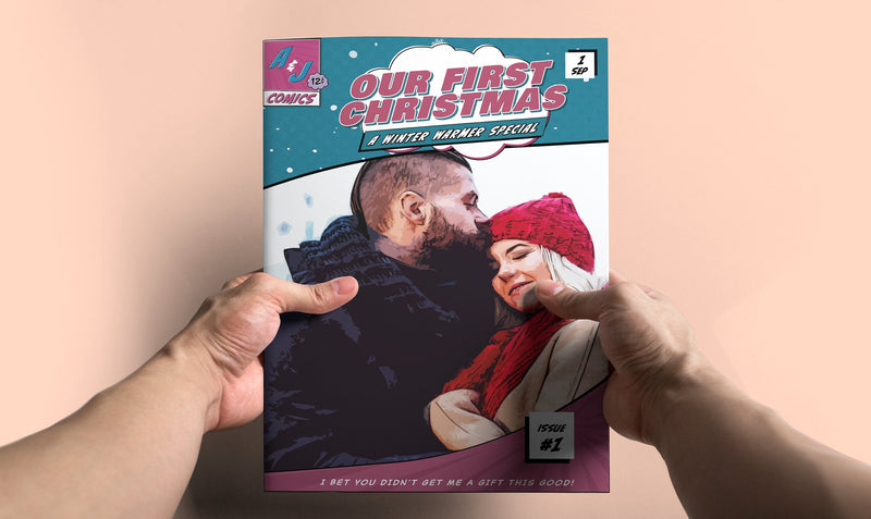 Personalised Comic Book Christmas Gift