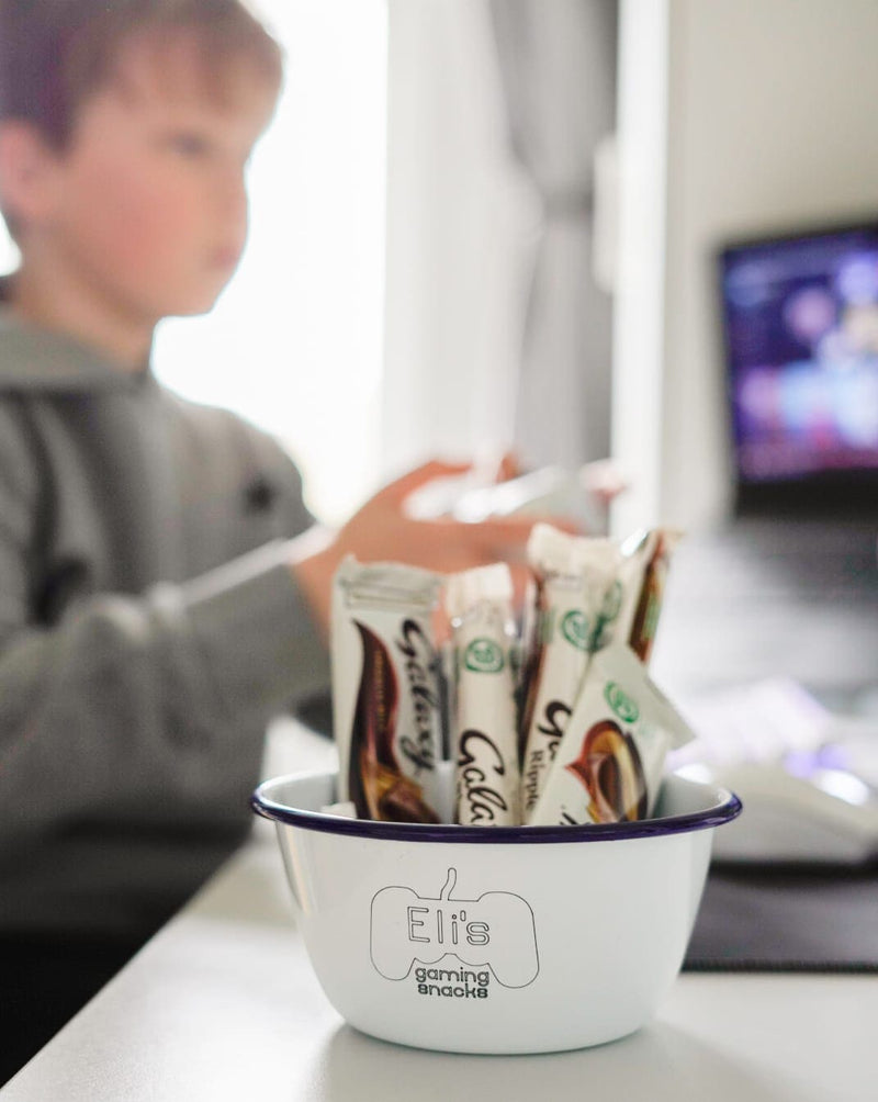 Personalised Gaming Snacks Bowl