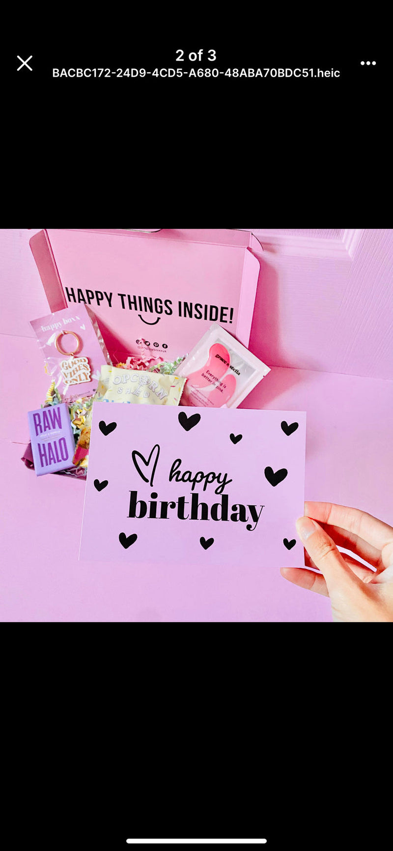 Happy Birthday Gift Box