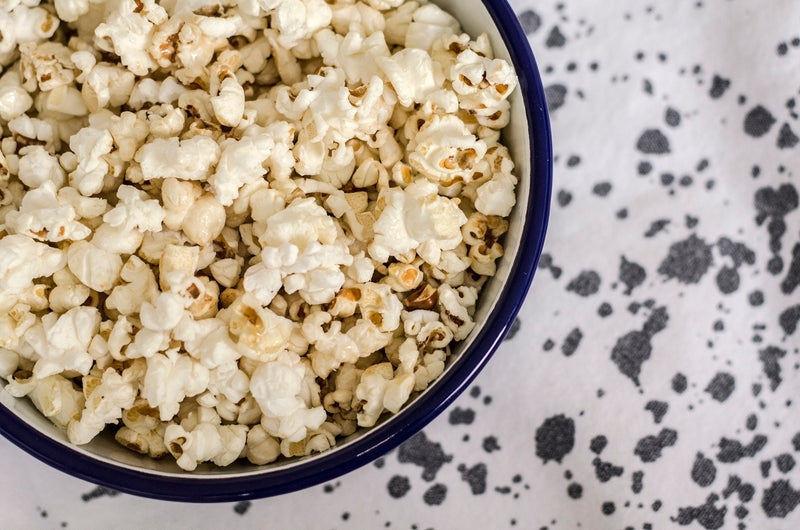 Personalised Enamel Popcorn Bowl